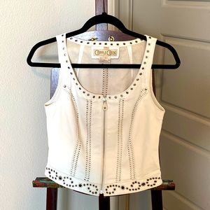 Cripple Creek Leather Jacket and Vest Combo